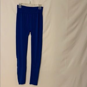 Blue leggings